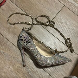 Aldo Novelty Heel Crossbody Bag